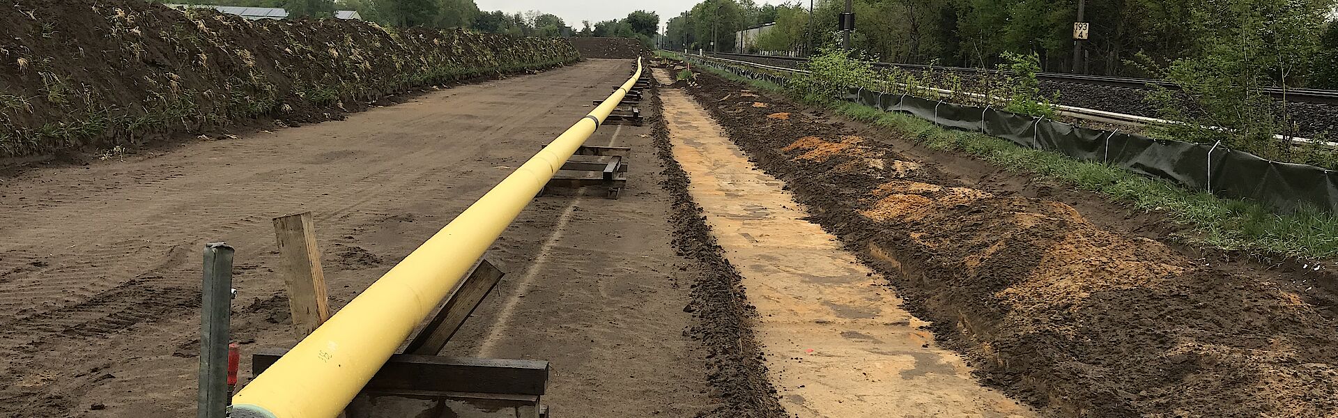 Wasserstoffinfrastruktur: Planung der H2-Leitung Voerde Walsum