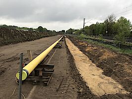 Technische Planung der H2-Leitung Voerde Walsum